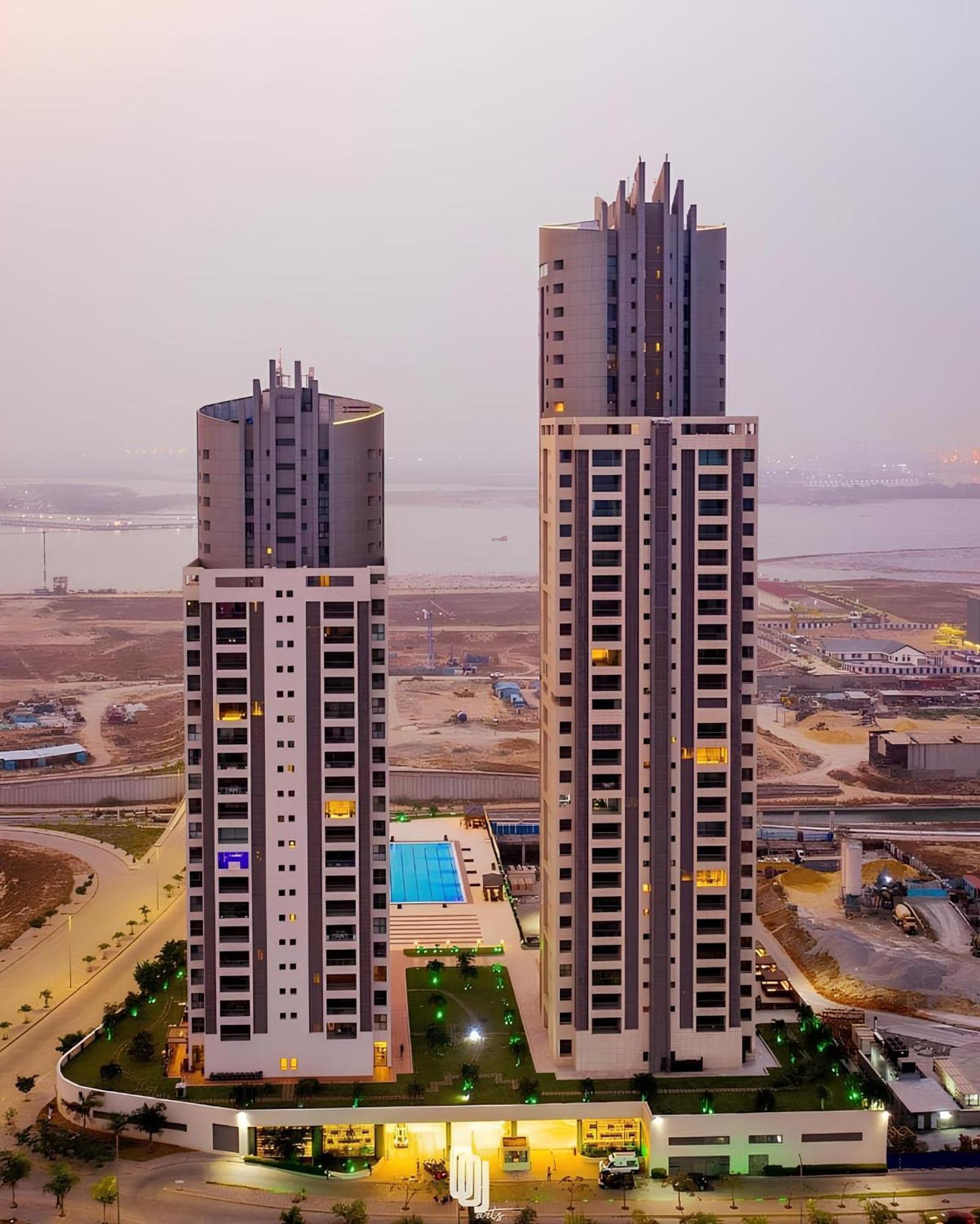 Eko Pearl Towers, Eko Atlantic Apartments By Nairahomes Lagos Dış mekan fotoğraf